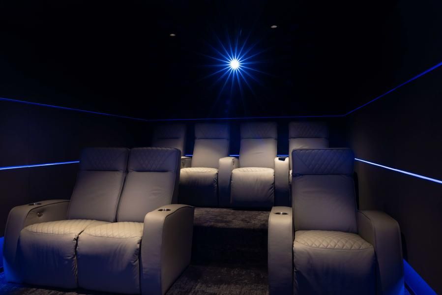 Hôtel Palais Ségurane - The cinema room